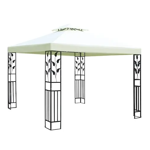 Instahut Gazebo Marquee Tent Wedding Gazebos White 3x3m