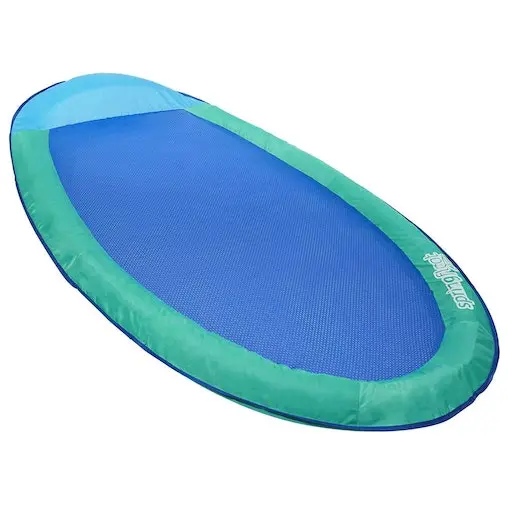 Swimways Spring Water 127cm Float Solid Inflatable Beach/Swimming Pool Mat Blue - Image 3