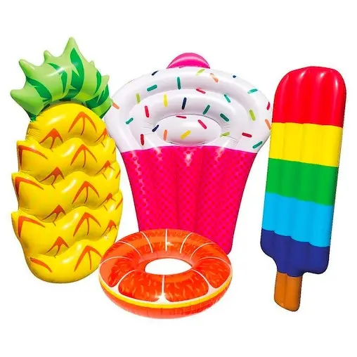 Land & Sea Sports Australia 4pc Land & Sea Pool Party Inflatable Swimming Pool Float/Floatie Outdoor Kids - Image 3