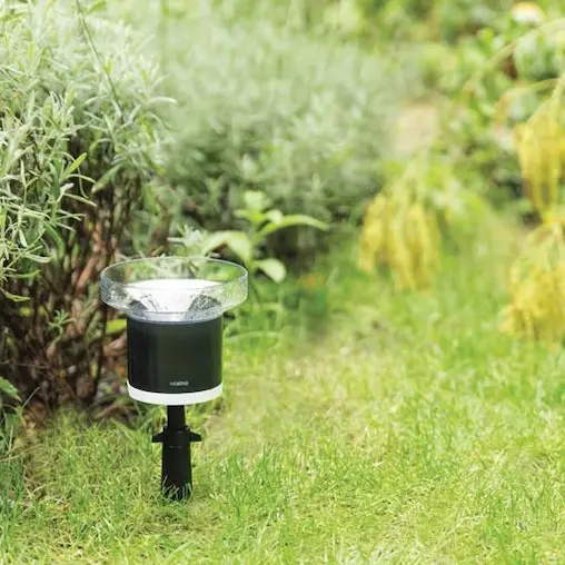 Netatmo Weatherproof Roof/Wall Mount Wind/Rain Gauge For Weather Station Black - Image 5