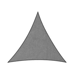 Wallaroo Triangle Shade Sail 3.6 X 3.6 X 3.6M - Grey