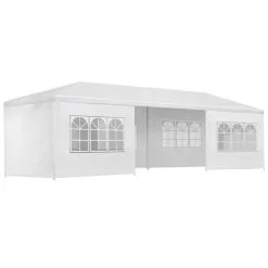 Instahut Gazebo 3x6 Outdoor Marquee Gazebos Wedding Camping Tent 8 Panel