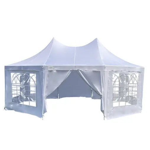 Wallaroo 6x4.5m Wedding Gazebo Marquee With Sidewalls