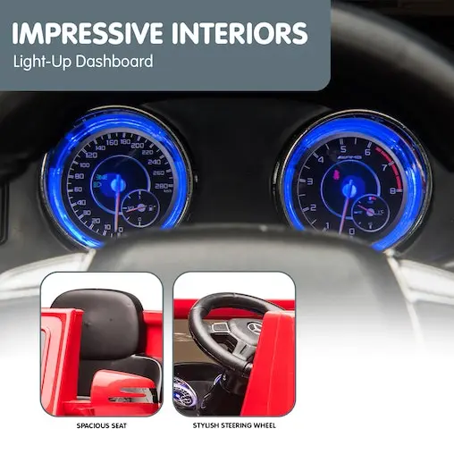 Kahuna Mercedes Benz AMG G65 Licensed Kids Ride On Electric Car With RC - Red - Image 2