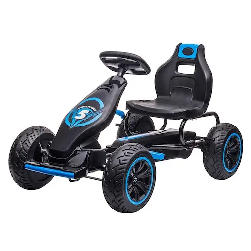 Kahuna G18 Kids Ride On Pedal Go Kart - Blue