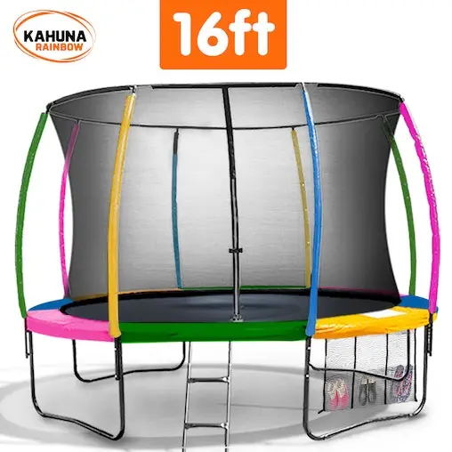 Trampoline Kahuna Classic 16ft Round - Rainbow - Image 3