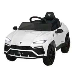 Rigo 12V Electric Kids Ride On Toy Car Licensed Lamborghini URUS Remote Control White