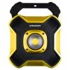 Ultracharge LED Flood Light 15W Rechargeable Worklight 2000lm USB/DC Plug Yellow