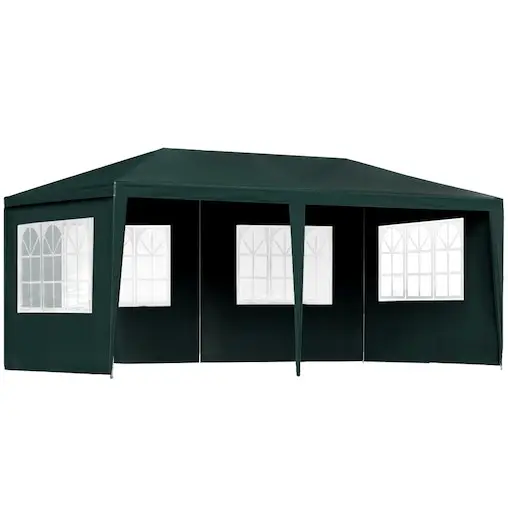 Instahut Gazebo 3x6 Outdoor Marquee Gazebos Wedding Camping Tent 4 Panel