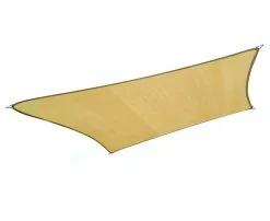 Wallaroo Rectangular Shade Sail 6m X 4m - Sand