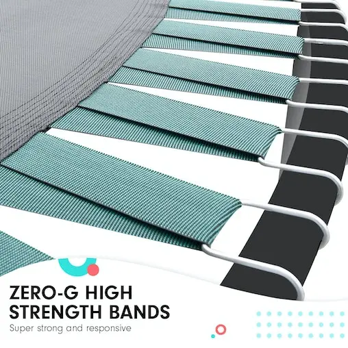 Kahuna 10ft Springless Trampoline With Basketball Set - Image 8