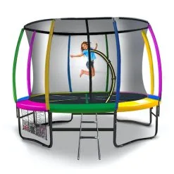 Trampoline Kahuna Classic 16ft Round - Rainbow