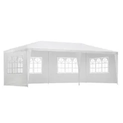 Instahut Outdoor Pop Up Gazebo 3x6 - White