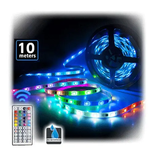 Sansai 10m USB Powered RGB LED Strip Light PC/Monitor Backlight W/Remote Control - Image 5