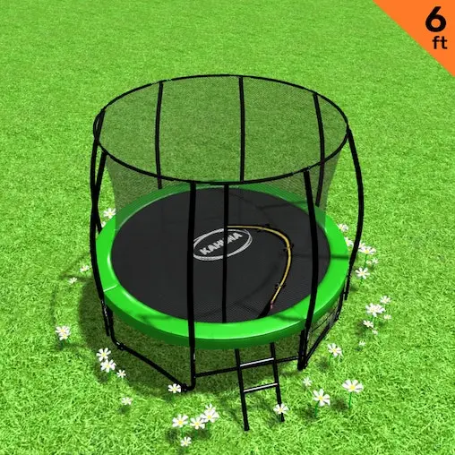 Kahuna Classic 6ft Trampoline - Green - Image 2