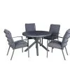 Jette Highback 5 Piece Dining