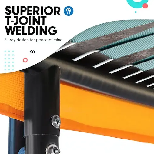 Kahuna 10ft Springless Trampoline With Basketball Set - Image 5