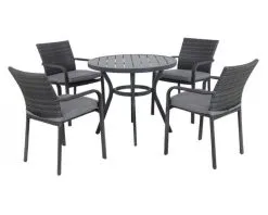 Larache-Jette 5 Piece Dining Setting