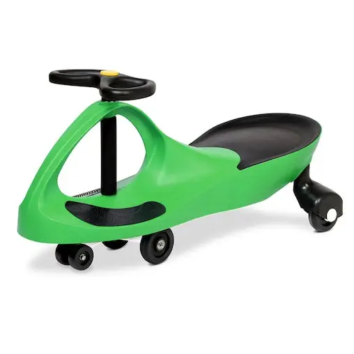 Kids Ride On Car Swing Car Toys Cars Wiggle Scooter Childrens Balance Bike Rigo - Green