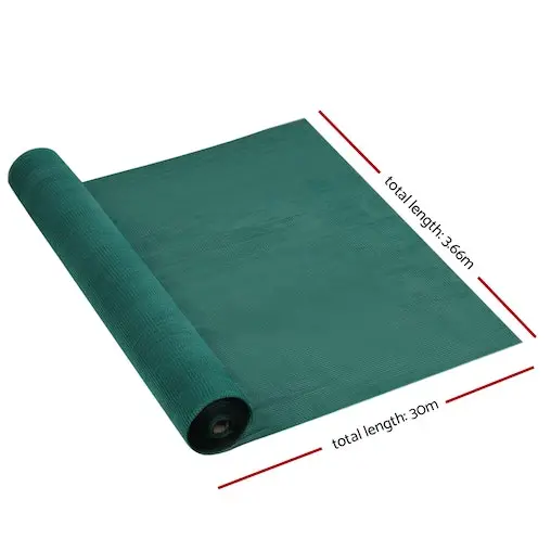 Instahut 3.66x30m Shade Cloth Shadecloth Sail Garden Mesh Roll Outdoor 30%UV - Image 3