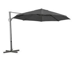 Shelta Porto 3.3m Octagonal Umbrella Charcoal