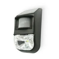 Lenoxx Solar-Powered Motion Sensor Light (1-Piece), Detects Motion, Rechargeable