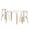 Keezi 3PCS Set Kids Activity Table And Chairs Toy Play Desk Children Furniture Children