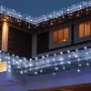Lenoxx Solar White Curtain Lights