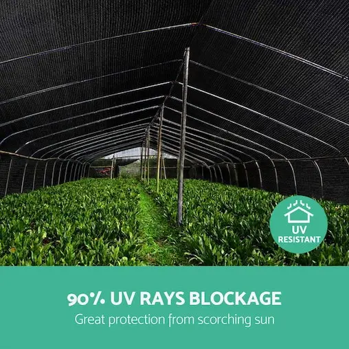 Instahut 90% Sun Shade Cloth Shadecloth Sail Roll Mesh Outdoor 195gsm 3.66x20m - Image 6