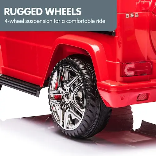 Kahuna Mercedes Benz AMG G65 Licensed Kids Ride On Electric Car With RC - Red - Image 7