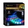Sansai USB Powered RGB LED Light TV Backlight Strip Lights W/ Remote Control