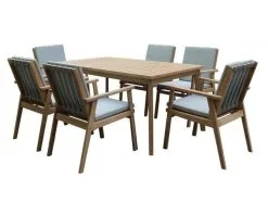 Zedd 7 Piece Dining Setting