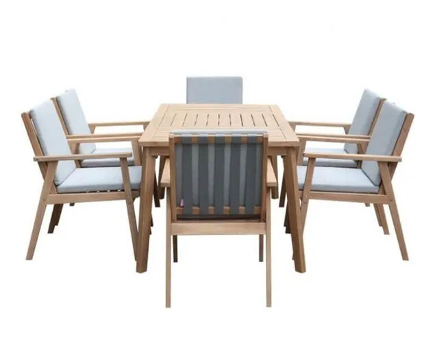 Zedd 7 Piece Dining Setting - Image 3
