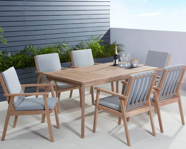 Zedd 7 Piece Dining Setting - Image 2