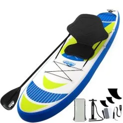 Weisshorn Stand Up Paddle Boards 335cm 11ft Inflatable SUP Surfboard Paddleboard Kayak
