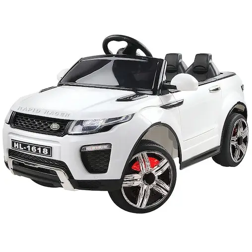 Rigo Ride On Car 12V Battery SUV White