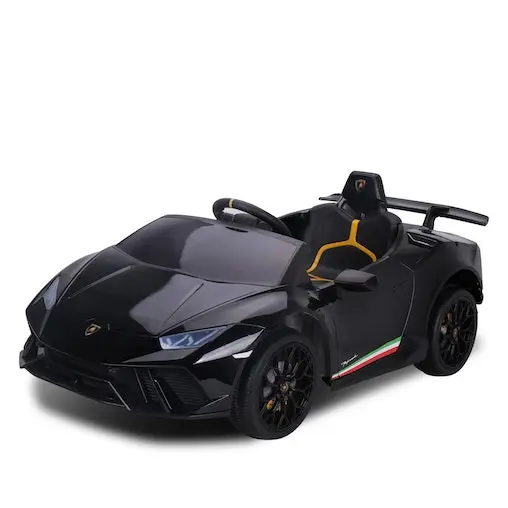 KlikA Lamborghini Performante Kids Electric Ride On Car Remote Control - Black