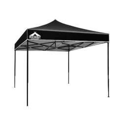 Instahut Outdoor Pop Up Gazebo 3x3 - Black