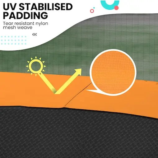 Kahuna Twister 8ft Springless Trampoline - Image 6