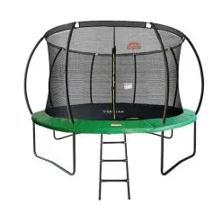 VERPEAK Kids Trampoline 14ft Enclosure Safety Round Net UV Protection Outdoor