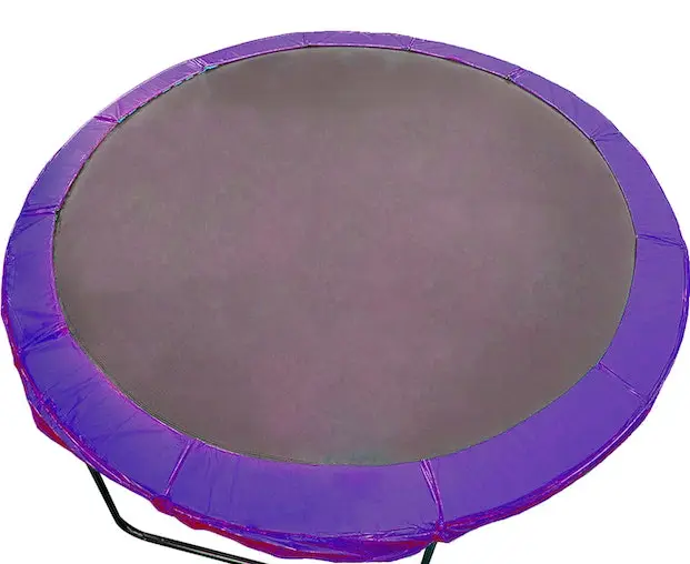Trampoline 12 Ft Kahuna With Basketball Set - Purple - Image 5