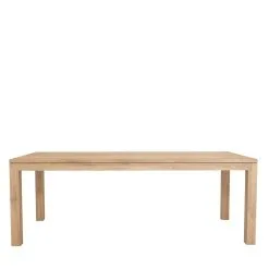 Ethnicraft Straight Oak Dining Table