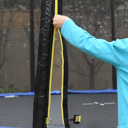 Kahuna Blizzard 14ft Trampoline With Net - Rainbow - Image 5