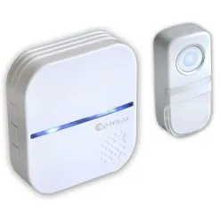Sansai Plug In Wireless Door Chime/Bell/Ring 58 Tones/150m Range Waterproof