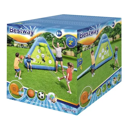 Bestway Kids Inflatable Soccer Basketball Outdoor Inflated Play Board Sport - Image 4