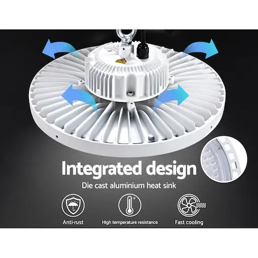 Leier LED High Bay Lights Light 200W Industrial Workshop Warehouse Gym - Image 5