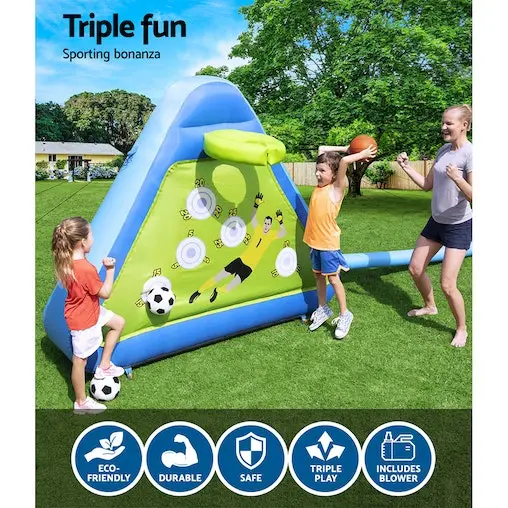 Bestway Kids Inflatable Soccer Basketball Outdoor Inflated Play Board Sport - Image 5