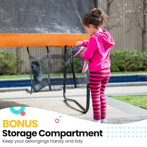 Kahuna Twister 8ft Springless Trampoline - Image 8