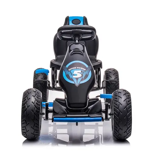 Kahuna G18 Kids Ride On Pedal Go Kart - Blue - Image 13