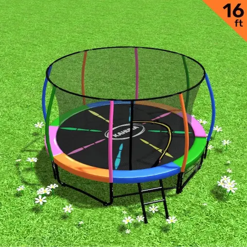 Trampoline Kahuna Classic 16ft Round - Rainbow - Image 2
